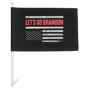 Let's Go Brandon Car Flag