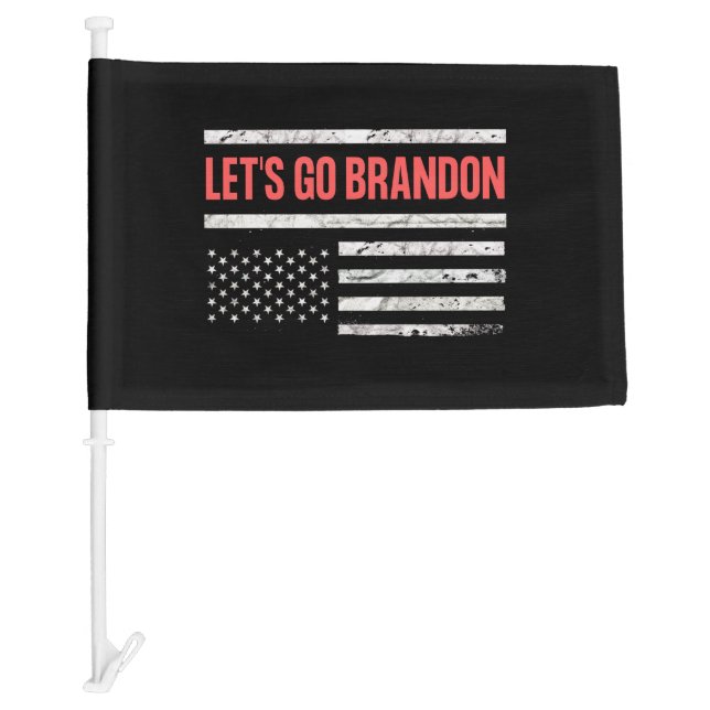 Let's Go Brandon Car Flag (Front)