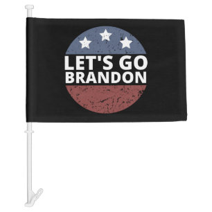 let's go brandon car flag