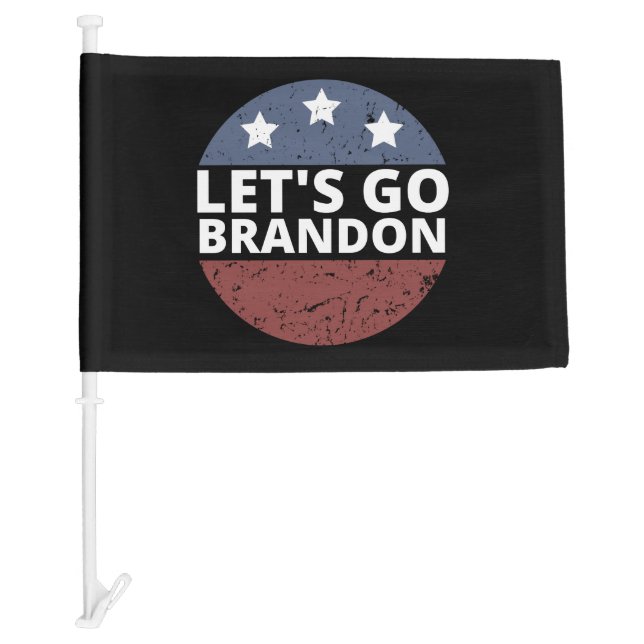 let's go brandon car flag (Front)
