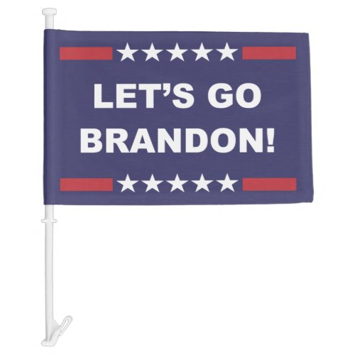 Lets Go Brandon Car Flag