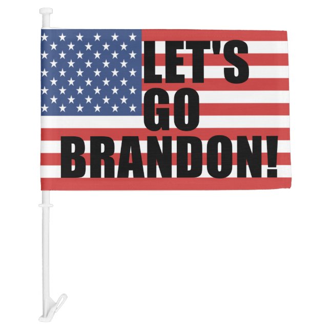 Let's Go Brandon Car Flag (Front)