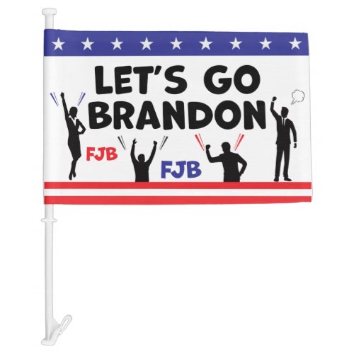 Lets Go Brandon Car Flag