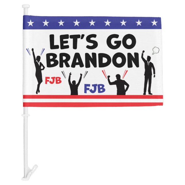 Let's Go Brandon Car Flag (Front)