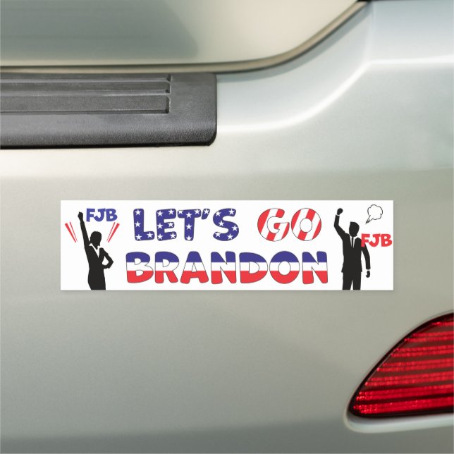 Let's Go Brandon Car Magnet (In Situ)