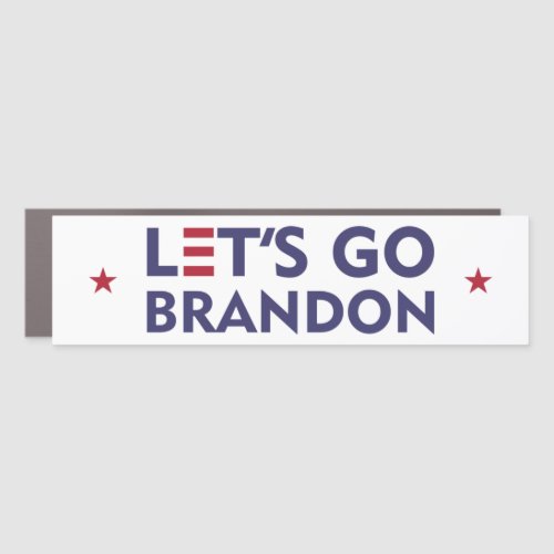 Lets Go Brandon Car Magnet