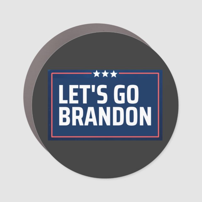 Let's Go Brandon Car Magnet (Front)