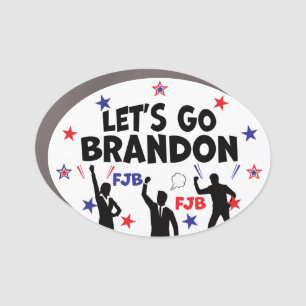 LET'S GO BRANDON CAR MAGNET