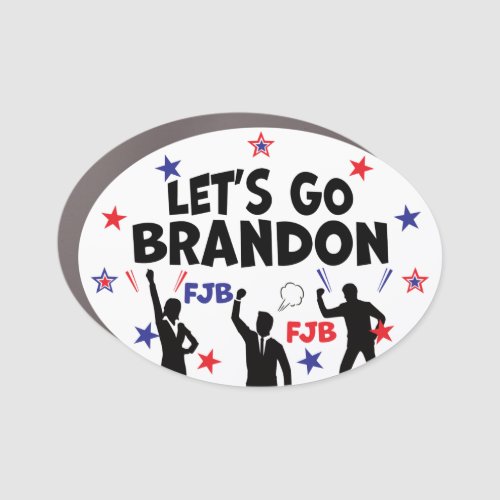 LETS GO BRANDON CAR MAGNET