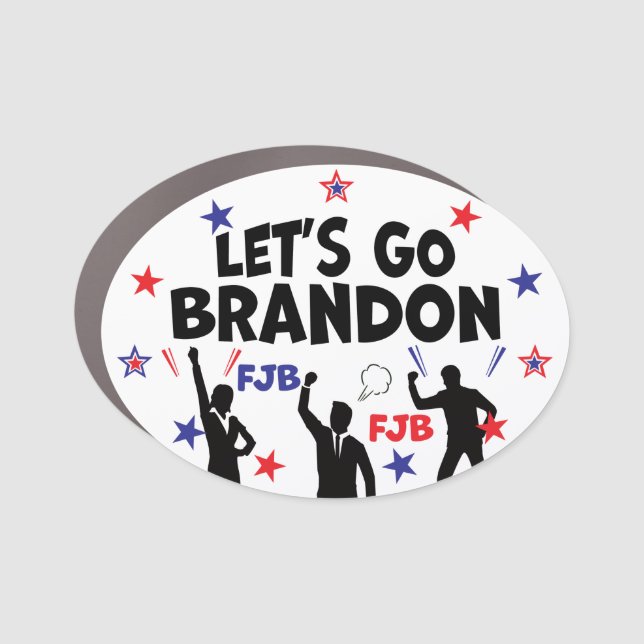 LET'S GO BRANDON CAR MAGNET (Front)