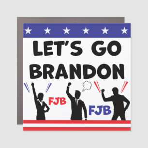 Let's Go Brandon Car Magnet
