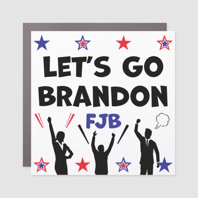 LET'S GO BRANDON CAR MAGNET (Front)