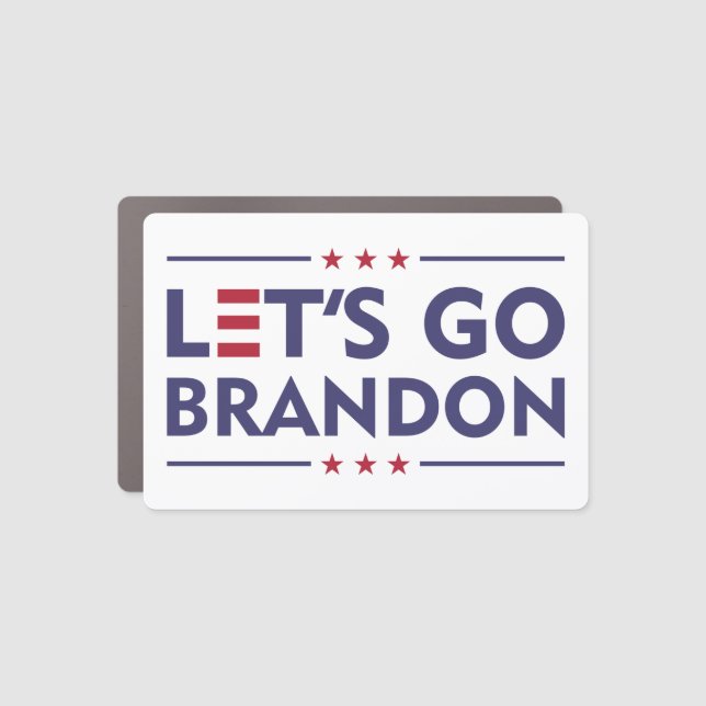 Let's Go Brandon Car Magnet (Front)