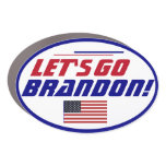Let's go Brandon Car Magnet Let's go Brandon Car Magnet