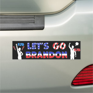 Let's Go Brandon Car Magnet