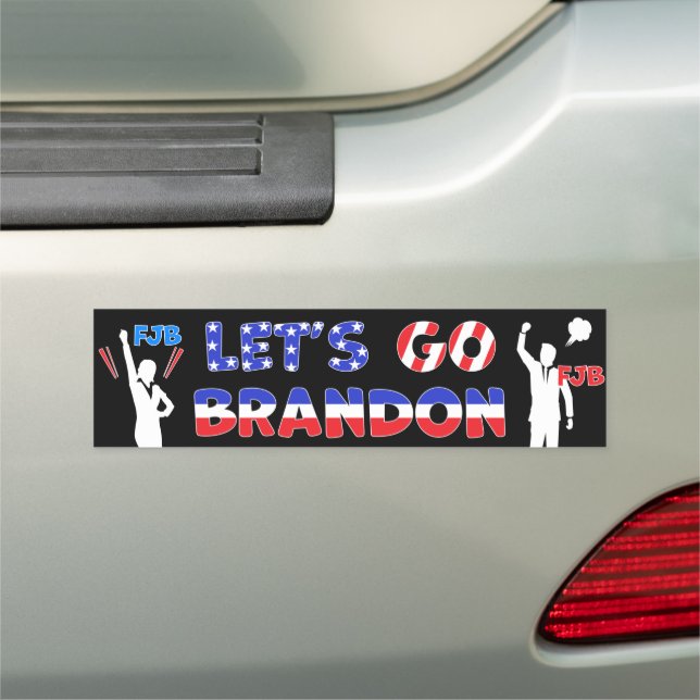 Let's Go Brandon Car Magnet (In Situ)