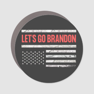 Let's Go Brandon Car Magnet