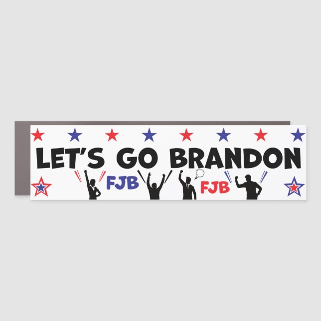 LET'S GO BRANDON CAR MAGNET (Front)