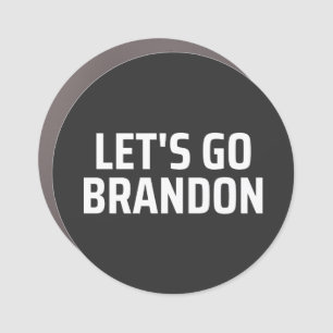 let's go brandon car magnet