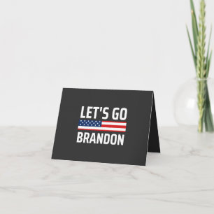 lets go brandon chant joe biden, funny lets go bra card