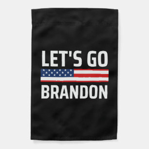 lets go brandon chant joe biden, funny lets go bra garden flag