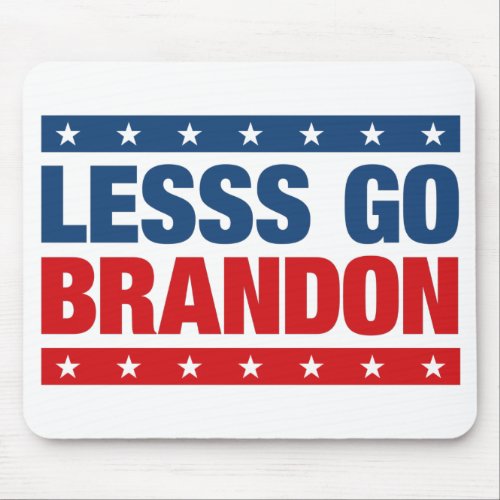 Lets Go Brandon Chant Joe Biden Mouse Pad
