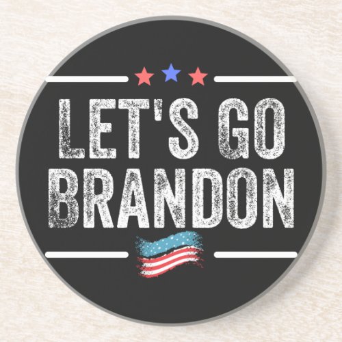 Lets Go Brandon Coaster