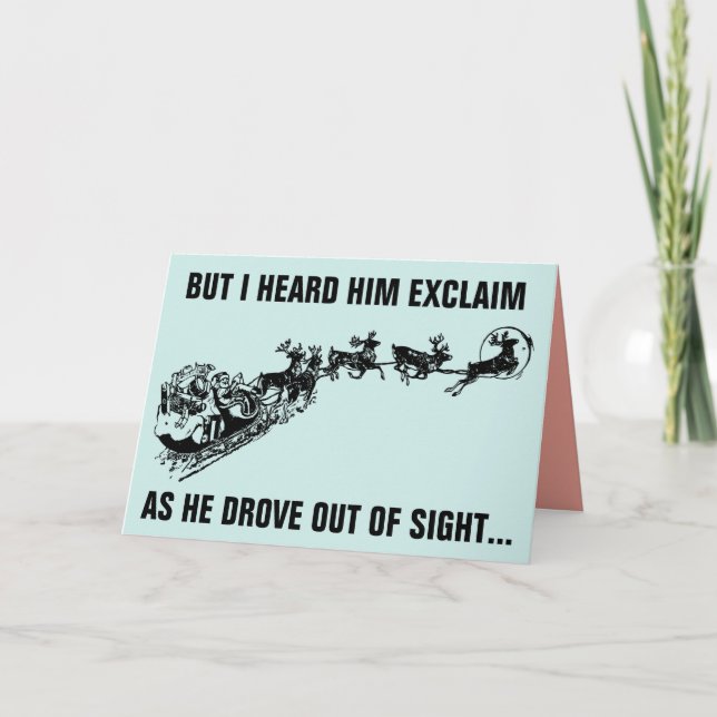 LET'S GO BRANDON! custom OVERSIZED CHRISTMAS CARDS (Front)