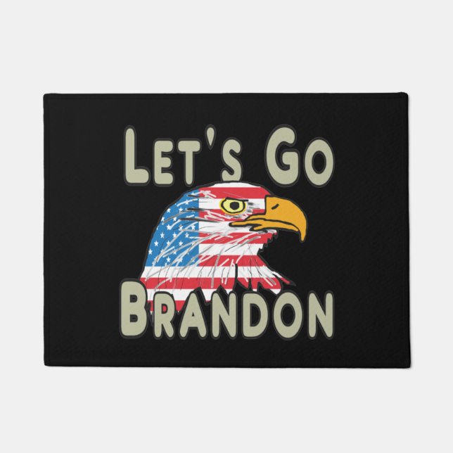 Let's Go Brandon Doormat (Front)