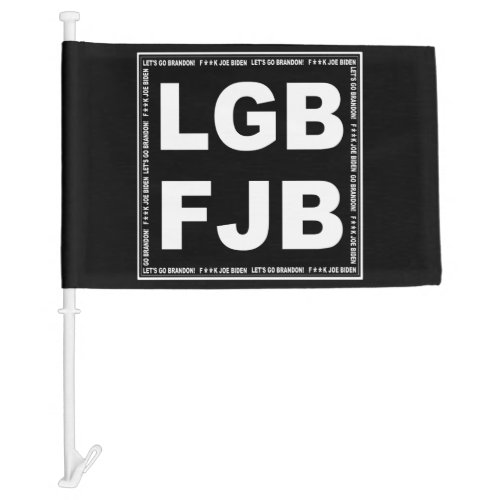 Lets Go Brandon Fk Joe Biden LGB FJB Car Flag