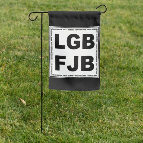 Lets Go Brandon Fk Joe Biden LGB FJB Garden Flag