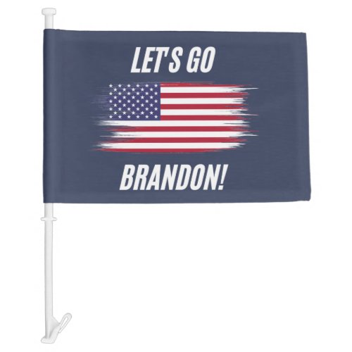 Lets Go Brandon FJB Car Flag
