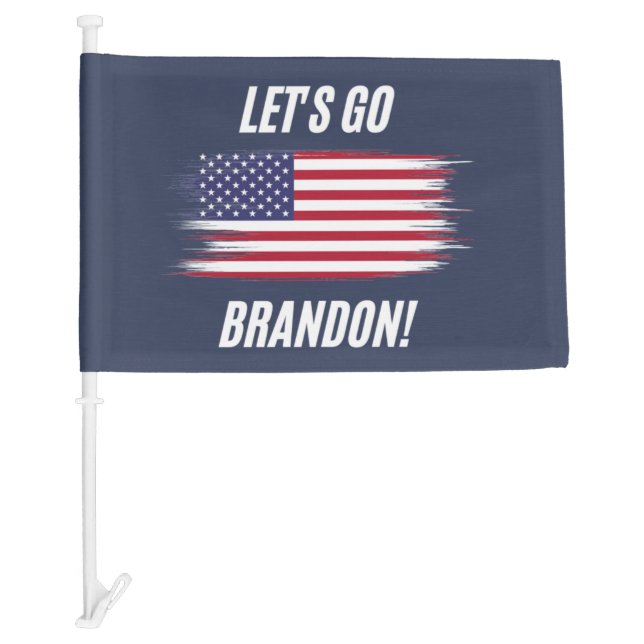 Lets Go Brandon! FJB! Car Flag (Front)