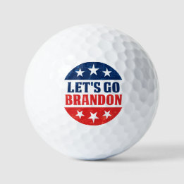 Let's Go Brandon fjb funny anti joe Biden 2024 Golf Balls
