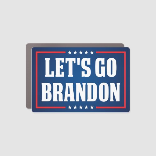 Lets Go Brandon FJB funny anti joe Biden  Car Magnet