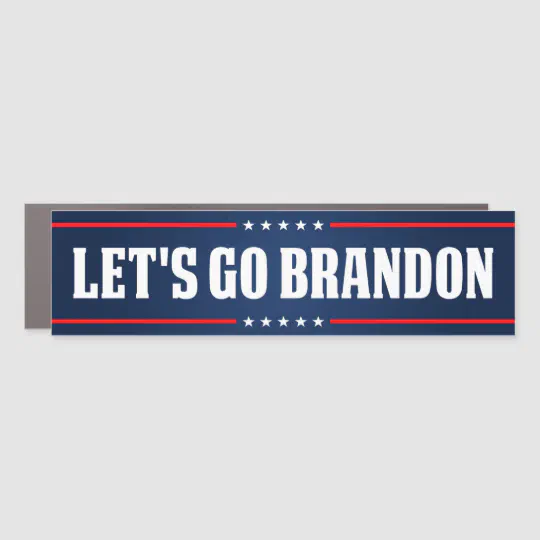 Funny Tool Box Magnet Sign 4x6 in FJB Let's Go Brandon Whoever Voted for Bide