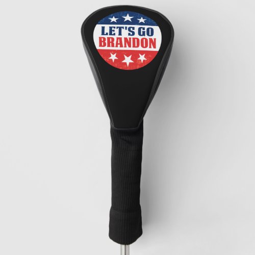 Lets Go Brandon fjb funny anti joe Biden Golf Head Cover