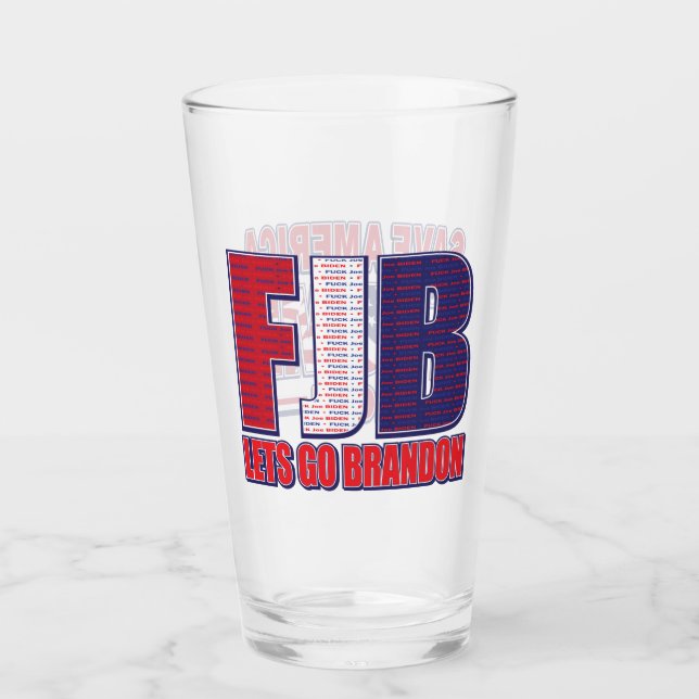 Lets Go Brandon FJB Glass (Front)