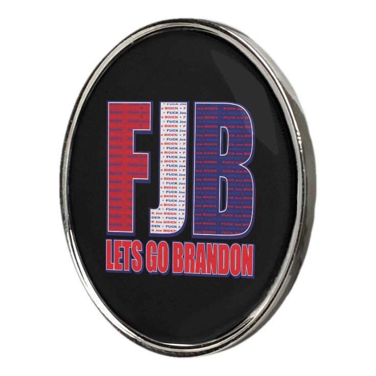 Let's Go Brandon FJB License Plate Frame Holder - Political Statement Tag