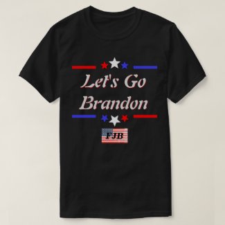 Lets Go Brandon FJB Red White Blue Stars Dk