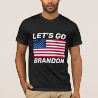 LET'S GO BRANDON! FLAG T-SHIRTS