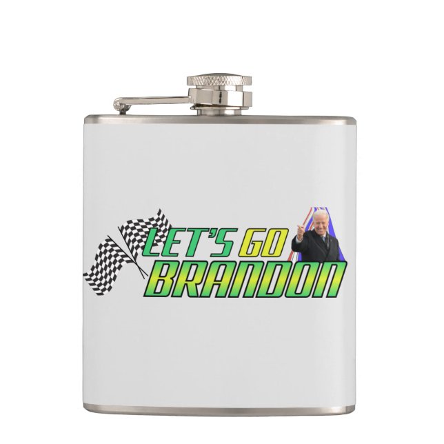 Let's Go Brandon  Flask (Front)