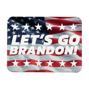 LET'S GO BRANDON! [Font 5] Flexible Photo Magnet