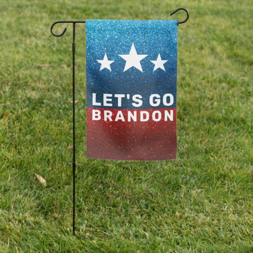 Lets Go Brandon Funny FJB Joe Biden MAGA Trump    Garden Flag