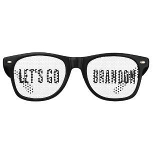 LET'S GO BRANDON FUNNY PARTY SUNGLASSES