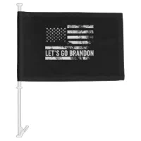 Let's Go Brandon Flag (Black)