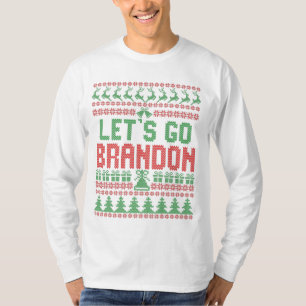 Let's Go Brandon Funny Ugly Christmas Sweater