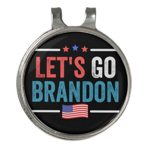 Let's Go Brandon Golf Hat Clip