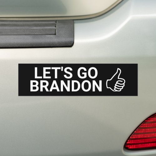 Lets Go Brandon II Bumper Sticker