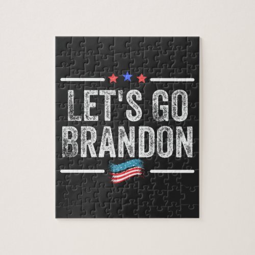 Lets Go Brandon Jigsaw Puzzle